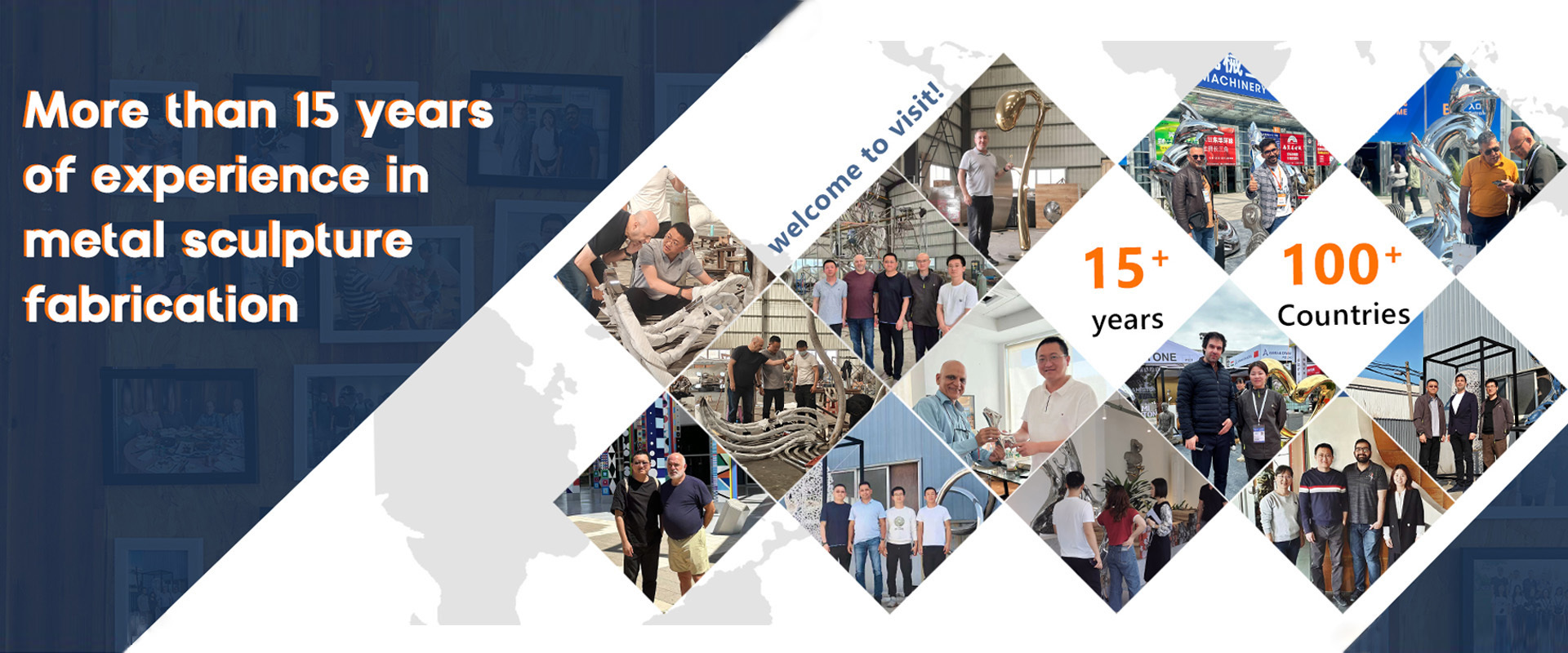 Kalite Açık Metal Heykel fabrika