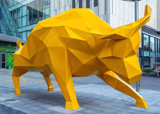 İyi bir fiyat. Atma Hayat Boyutu Boyalı Boğa Dışarı Fiberglass Heykel Kamu Dekorasyonu çevrimiçi