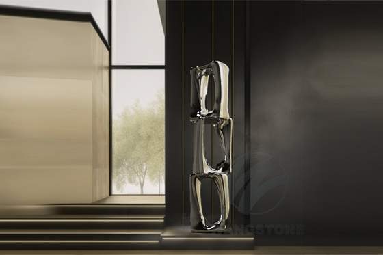 İyi bir fiyat. Modern Sanat Soyut Paslanmaz Çelik Dışarı Metal Heykel Ayna Poli çevrimiçi