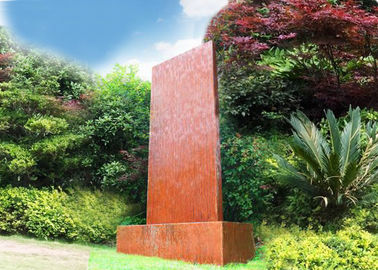 İyi bir fiyat. Korozyon Önleyici Corten Çelik Su Duvarı, Corten Çelik Bahçe Özellikleri çevrimiçi