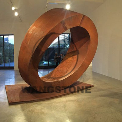 İyi bir fiyat. Paslı Corten Çelik Heykel Dış Dekorasyon için Su Fırsanesi çevrimiçi