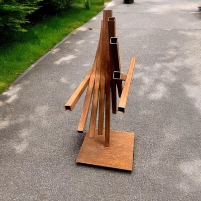 İyi bir fiyat. Özet Açık Hava Bahçe Metal Dekorasyon Corten Çelik Heykel Metal Fabrikası çevrimiçi