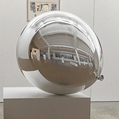 İyi bir fiyat. Modern İç Yapı Galerisi Sanat Dekorasyonu Kuyruklu Paslanmaz Çelik Balon Heykel Heykel Fabrikası çevrimiçi