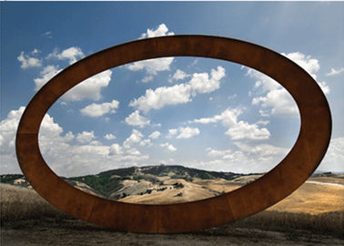 İyi bir fiyat. Açık Corten Bahçe Heykel Dekorasyonu Dövme ve Döküm Tekniği çevrimiçi