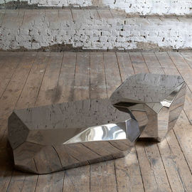 İyi bir fiyat. Mükemmel Manzara Olarak Süper Ev Dekor Cilalı Tezgah Heykel Paslanmaz Çelik çevrimiçi