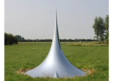 İyi bir fiyat. Bahçe Dekorasyon Metal Cilalı Büyük Açık Metal Heykeller Bırak Heykel çevrimiçi