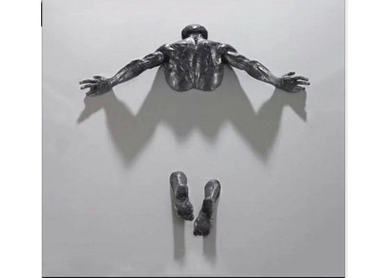 İyi bir fiyat. ODM Duvar Dekorasyonu Bronz Adam Heykeli 150cm Yüksek çevrimiçi