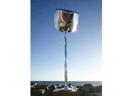 İyi bir fiyat. OEM 300cm Yükseklik Parlak Paslanmaz Çelik Dekoratif Metal Sanatı çevrimiçi