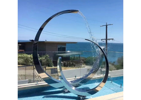 İyi bir fiyat. 200cm / 130cm Yükseklik Dış Mekan 316 Paslanmaz Çelik Su Özelliği çevrimiçi