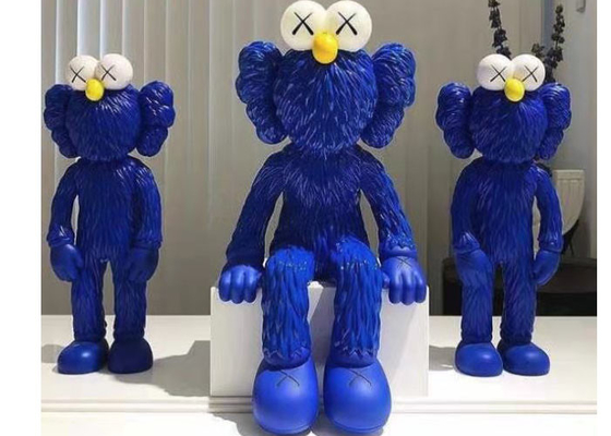 Heykelcik Animasyonlu Sanat Açık Fiberglas Heykel Özel Boyut
