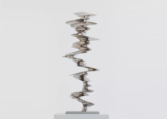 İyi bir fiyat. Modern Çağdaş Paslanmaz Çelik Cilalı Tony Cragg Heykeli İsimsiz çevrimiçi