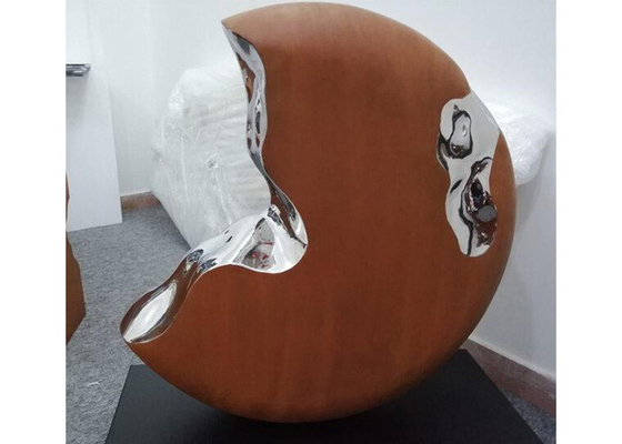 Düzenli Boyut 150cm Yükseklik ile Bahçe Dekorasyon Corten Çelik Heykel