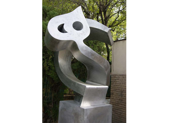 Sanat Paslanmaz Çelik Arapca Kaligrafi Heykel Dış Dekorasyon