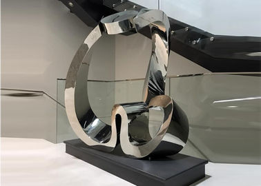 İyi bir fiyat. Özet Kalp Şeklinde Açık Metal Heykel Modern OEM / ODM Mevcut çevrimiçi