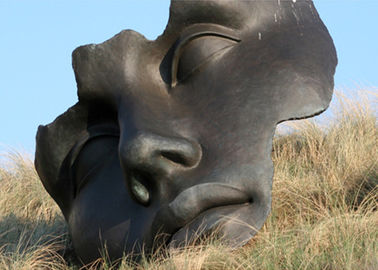 İyi bir fiyat. 220 cm Ünlü Yarım Yüz Bronz Heykeli Antik Sanat OEM / ODM Mevcut çevrimiçi
