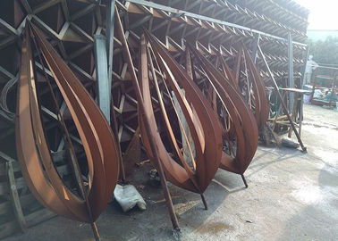 İyi bir fiyat. Paslı Sanat Dekoratif Dış Mekan Metal Heykel Çeşitli Ebatlar / Kaplamalar çevrimiçi