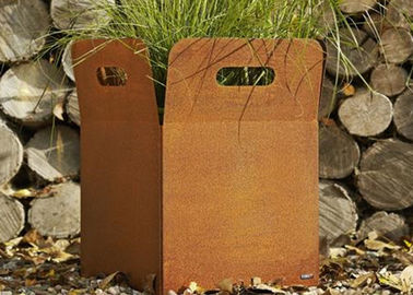 İyi bir fiyat. Yard / Bahçe Hava Dayanıklı İçin Çeşitli Boyut Özel Corten Çelik Yetiştiricilerinin çevrimiçi