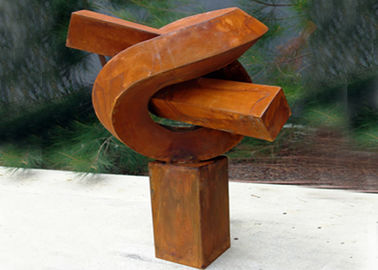 İyi bir fiyat. Yaratıcı Modern Kamu Paslı Corten Ticari Çelik Heykel çevrimiçi
