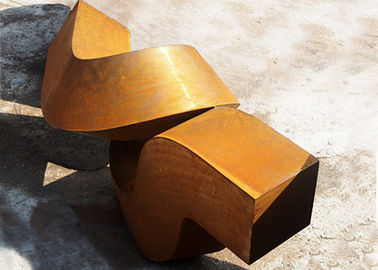 İyi bir fiyat. Paslı Soyut Çağdaş Açık Metal Heykel Sanatı İç Dekorasyon çevrimiçi