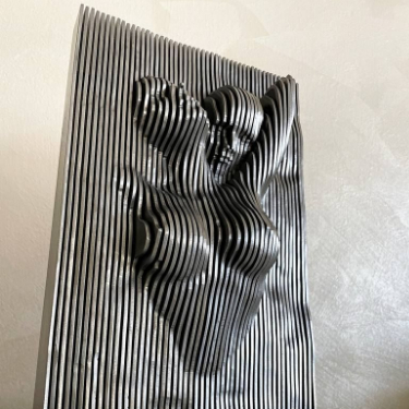 Heykel Tasarımı Üretici Modern Duvar Dekoratif Çelik Heykel Metal Heykel Sanat