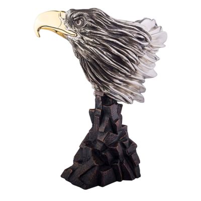 İyi bir fiyat. Metal Art Animal Eagle Bronze and Stainless Steel Sculpture çevrimiçi