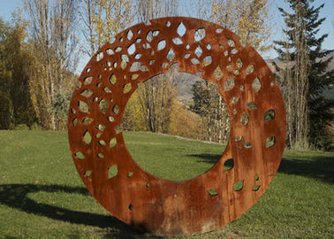 İyi bir fiyat. Lazer Kesim Açık Metal Heykel, Kamu Sanat Heykel 180cm Diam çevrimiçi
