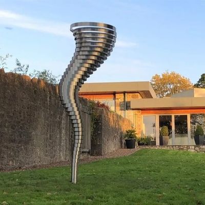 İyi bir fiyat. Spiral Decorative Art Sculpture Outdoor Metal Sculpture Custom Statue Garden Landscaping Wholesale çevrimiçi