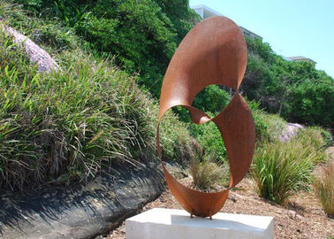 İyi bir fiyat. Sanat Dekorasyon Corten Çelik Bahçe Heykel Dayanıklı Paslı Zanaat çevrimiçi