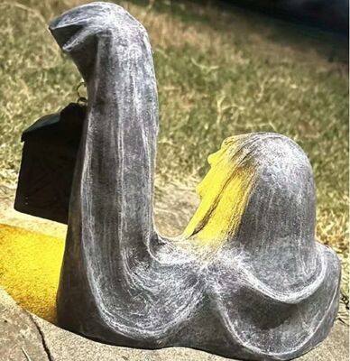 Özel Boyut Dış Çevre Dayanıklılık El yapımı Kaliteli Bronz Heykel Soyut Sanat Heykel