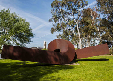 İyi bir fiyat. Bükülmüş Şekil Büyük Dekor Corten Çelik Heykel Metal Bahçe Sanat Heykel çevrimiçi