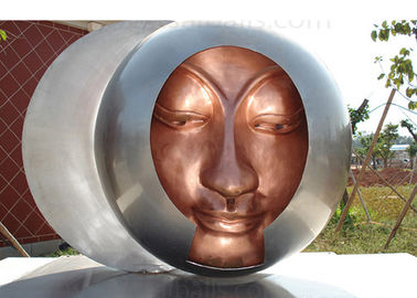 İyi bir fiyat. Kaynak Süslemeleri Metal Bronz Heykeli Soyut Bahçe Heykel 200 cm Dia çevrimiçi