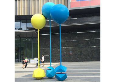 İyi bir fiyat. Özel Boyut İçin Boyalı Metal Heykel Paslanmaz Çelik Balon Heykel Outdoor İçin çevrimiçi