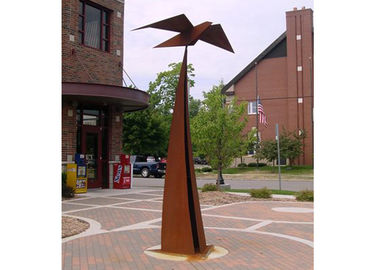 İyi bir fiyat. Büyük Açık Sanat Dekoratif Corten Çelik Soyut Heykel Dövme ve Döküm çevrimiçi