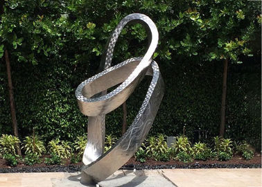 İyi bir fiyat. Matt Finish ile Metal Modern Açık Paslanmaz Çelik Bahçe Süsleri çevrimiçi