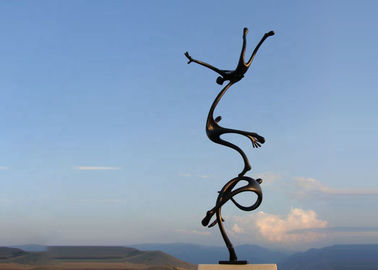 Dekorasyon Modern Sanat Dekorasyon Bronz Heykeli Özel Bronz Dansçı Heykel