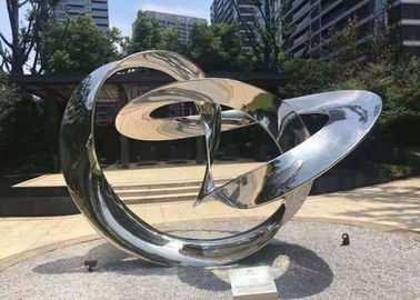 Kentsel peyzaj için çağdaş kamu sanat açık Metal heykel