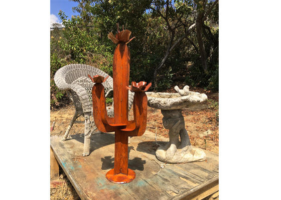 İyi bir fiyat. Bahçe Dekorasyonu Çağdaş Dış Mekan Metal Heykel Corten Çelik Sanat çevrimiçi