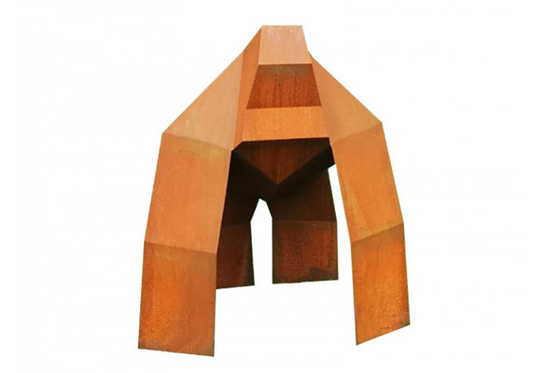 İyi bir fiyat. Bahçe Dekoru İçin 150cm Yüksek Corten Çelik King Kong Heykeli çevrimiçi